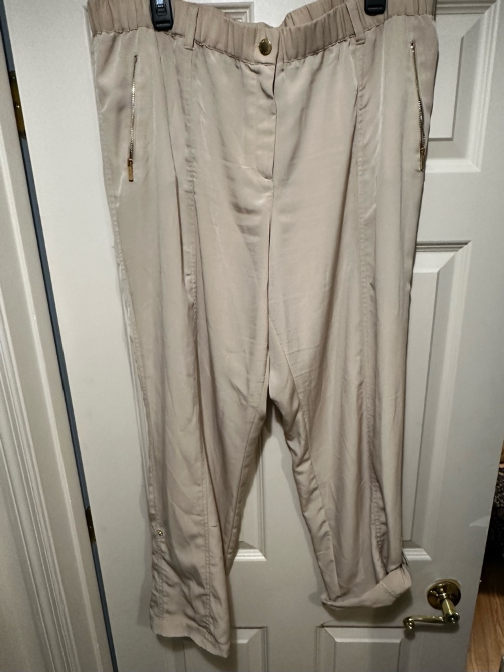 Calvin Klein Tan Dressy Capri Pants